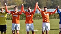 Fortuna Divize: Dynamo České Budějovice B - Otava Katovice 2:2 (0:1).