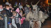 V plné parádě se předvedli Krampus Čerti ze severu, z Prahy, Tábora, Vodňan, skupina Čerti.cz a z Amstettner Hoh'n Teufe'n.