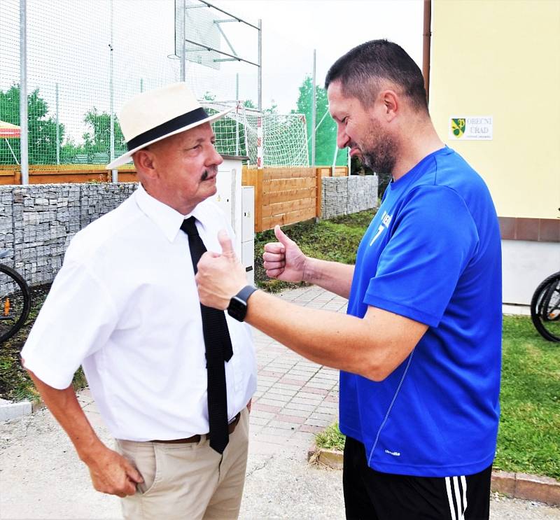 Fotbalisté Chelčic v sobotu oslavili šedesáté narozeniny klubu.