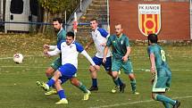 Fotbalový KP: Junior Strakonice - Jankov 1:1.