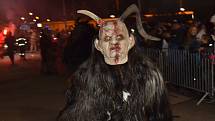 V plné parádě se předvedli Krampus Čerti ze severu, z Prahy, Tábora, Vodňan, skupina Čerti.cz a z Amstettner Hoh'n Teufe'n.