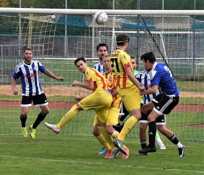 Fotbalový přebor kraje: Blatná - Junior Strakonice 0:1.