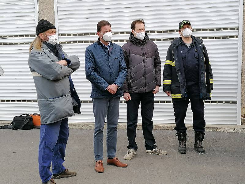 Město Vodňany se rozhodlo podpořit činnost svých dobrovolných hasičů a sboru zakoupilo novou stříkačku.