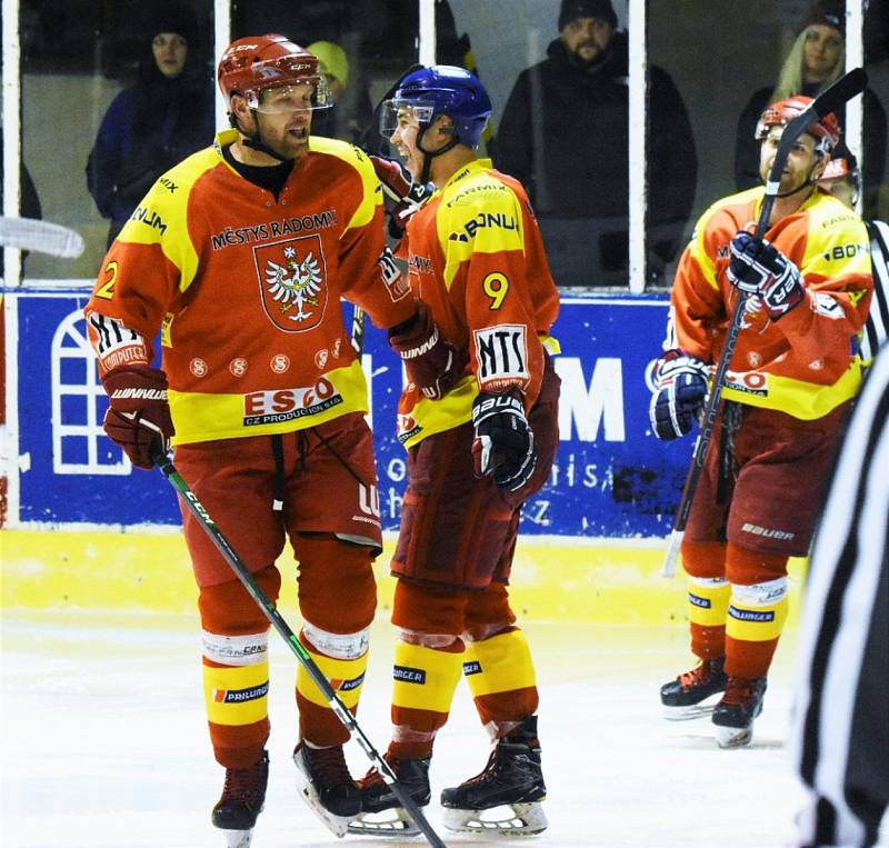 Vstup do semifinále play off se hokejistům Radomyšle nevydařil. Ilustrační foto. Foto: Jan Škrle