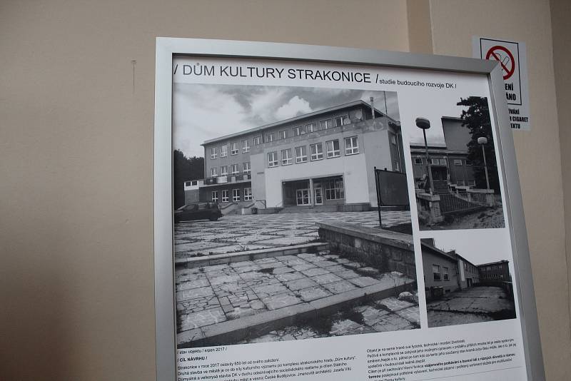 Plány rekonstrukce Kulturního domu Strakonice.