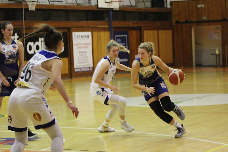 Renomia ŽBL: BK Strakonice - Levhartice Chomutov 51:82.