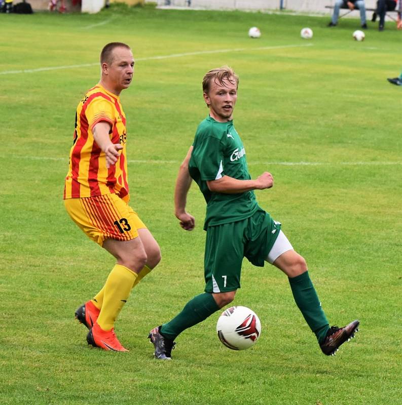 Přípravný fotbal: Junior Strakonice - Tatran Prachatice B 6:2.