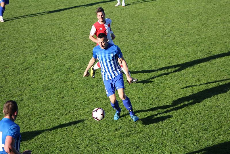 Fotbalová I.A třída: Vodňany - Slavia ČB 1:1.