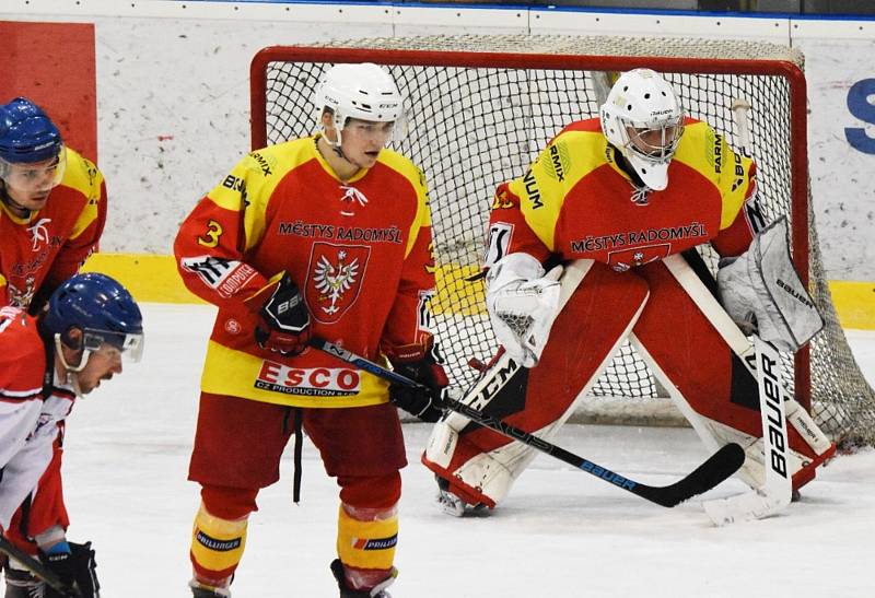 Vstup do semifinále play off se hokejistům Radomyšle nevydařil. Ilustrační foto. Foto: Jan Škrle