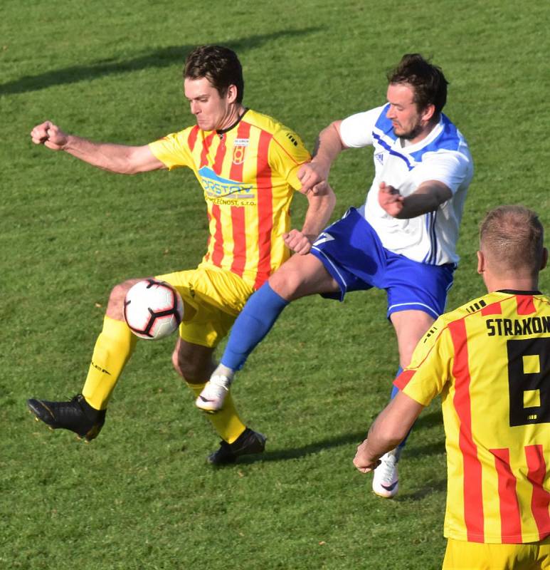 Fotbalová I.A třída: Vodňany - Junior Strakonice 2:1.