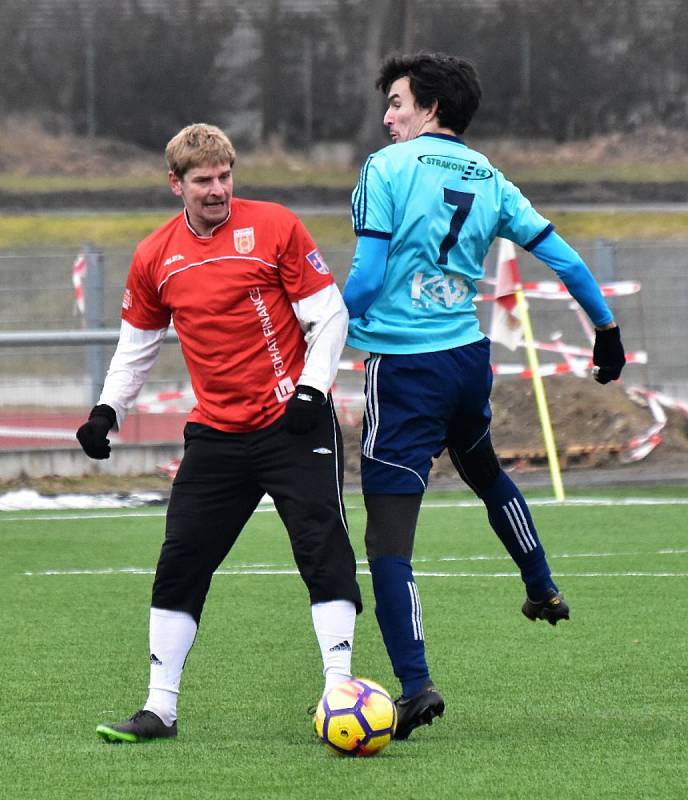 Fotbalová příprava: Strakonice - Katovice 5:9.