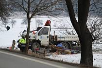 Nehoda 27. února u Vodňan.