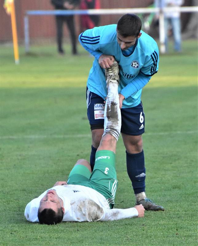 Fotbalový KP: Katovice - Jankov 2:1.