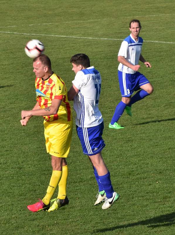 Fotbalová I.A třída: Vodňany - Junior Strakonice 2:1.