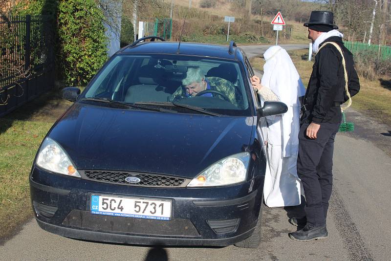 Dunovice zažily v sobotu 8. února masopustní průvod.