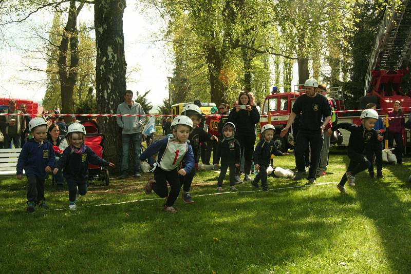 Strakonická Křemelka patřila v sobotu 6. května malým hasičům.