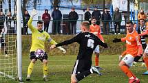 Fortuna Divize: Dynamo České Budějovice B - Otava Katovice 2:2 (0:1).