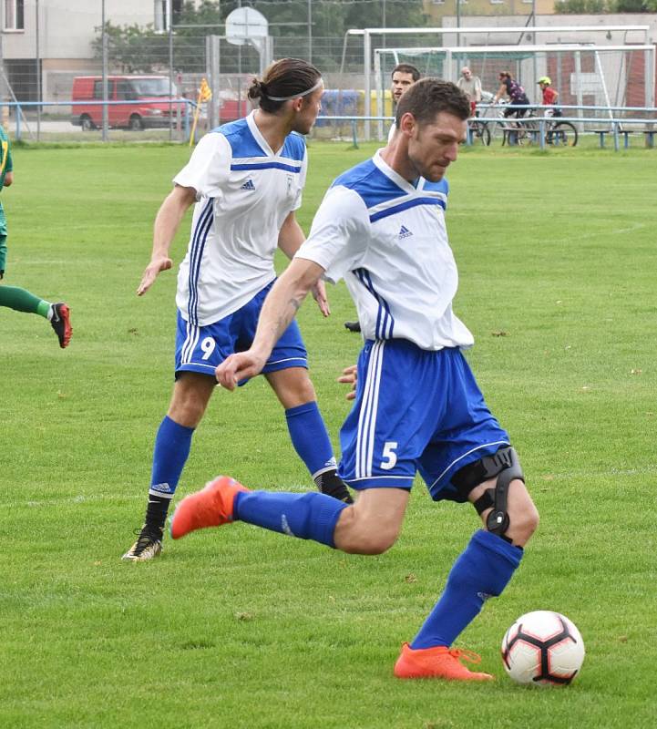 Fotbalová I.A třída: Vodňany - Prachatice 3:3. Foto: Jan Škrle