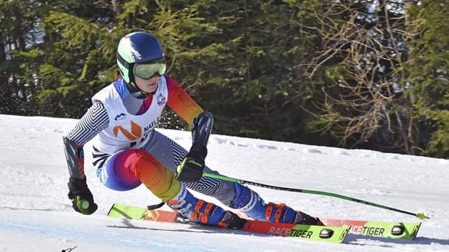 Bára Zíková Buranská je skvělá lyžařka.