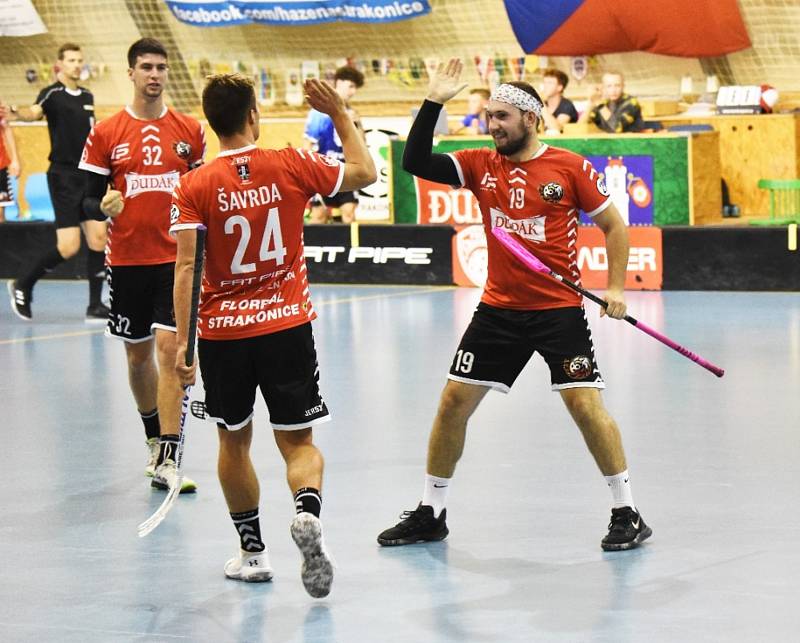 Pohár Českého florbalu: FBC Strakonice - Štíři Č.B. 10:3 (3:2, 3:0, 4:1).