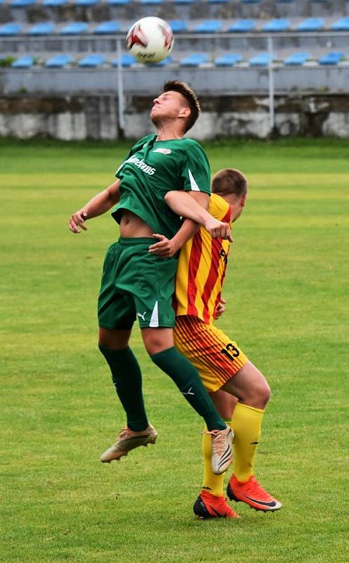 Přípravný fotbal: Junior Strakonice - Tatran Prachatice B 6:2.