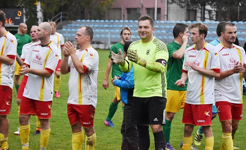 Fotbalisté Junioru Strakonice doma v derby porazili Prachatice 2:0.