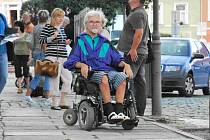 Handicapovaní mapují překážky ve Vodňanech