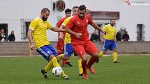 Fotbalová A třída: Čtyři Dvory - Šumavan Vimperk 1:2.