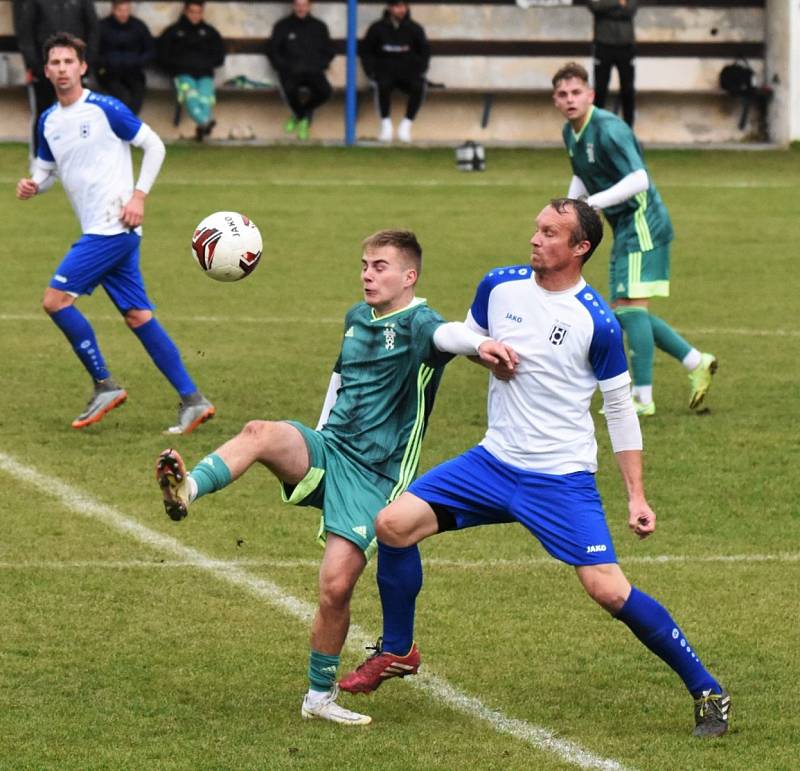 Fotbalový KP: Junior Strakonice - Jankov 1:1.