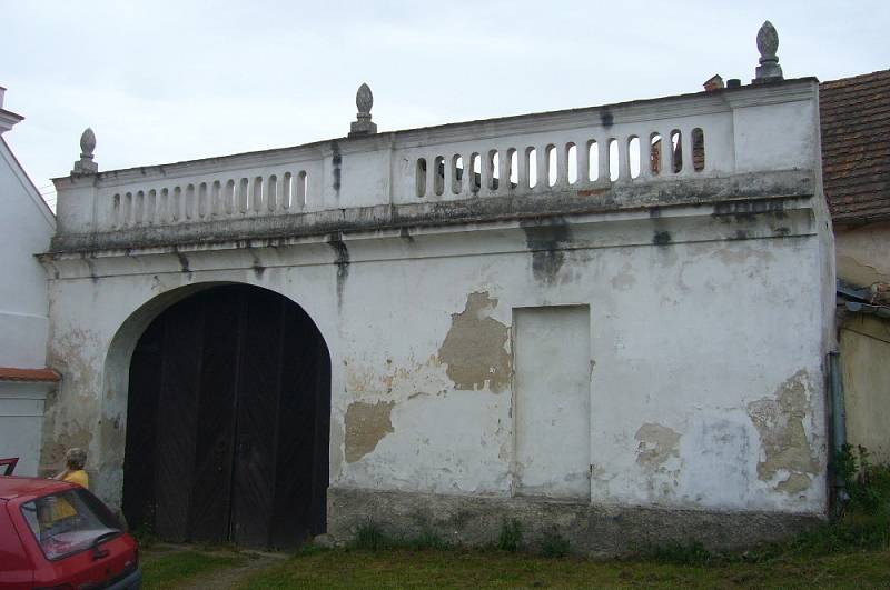 Tažovice a místní jihočeské Versailles.