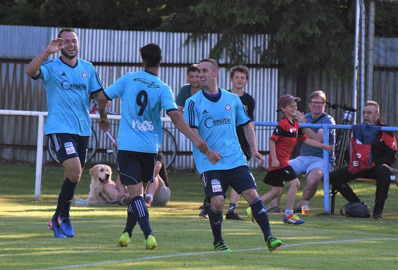 Fotbalový krajský přebor: Katovice - Lom u Tábora 4:0.