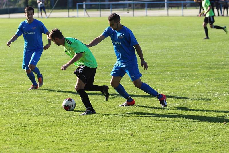 Fotbalový OP Strakonicka: Malenice - Bavorov 1:3.