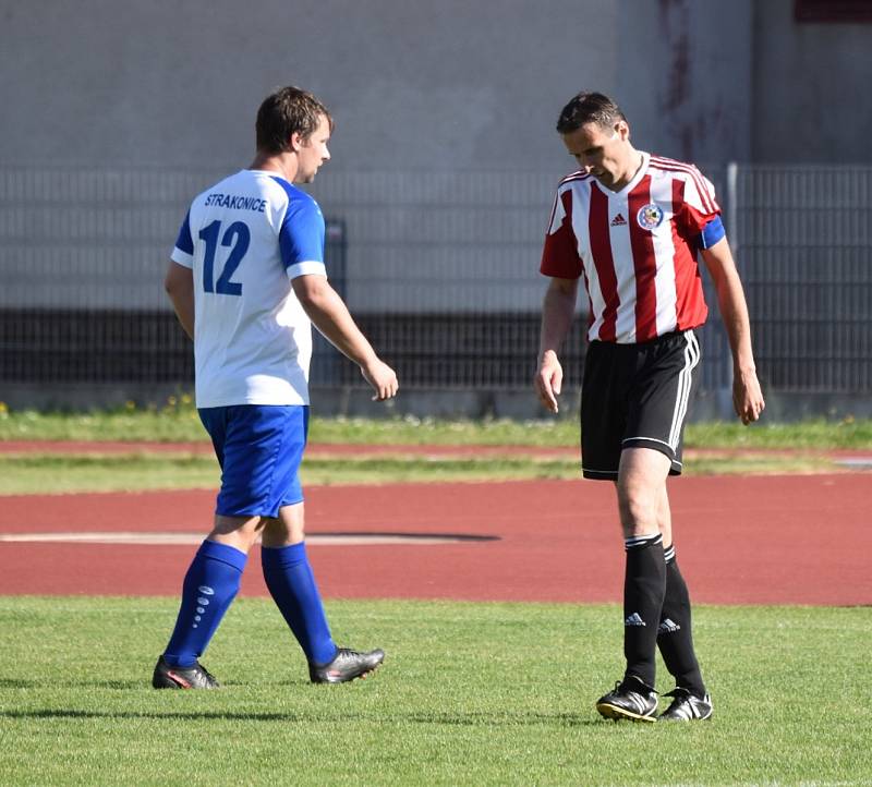 Fotbalový KP: Junior Strakonice - Blatná 3:0.