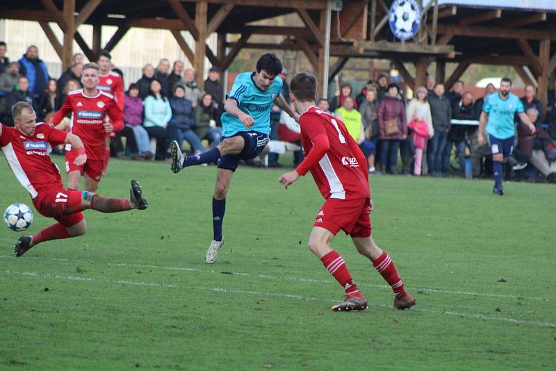 Fotbalová divize: Katovice - Klatovy 1:1 - penalty 6:7.