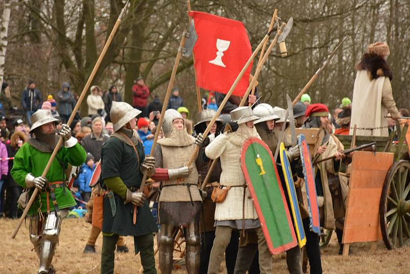 Akce se zúčastnilo 150 bojovníků, osm koní a tři a půl tisíce diváků.