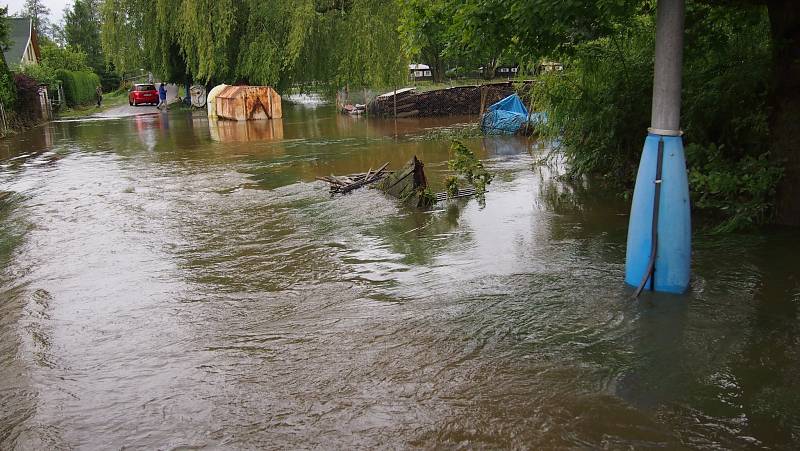 Vodňany - povodně 2002.