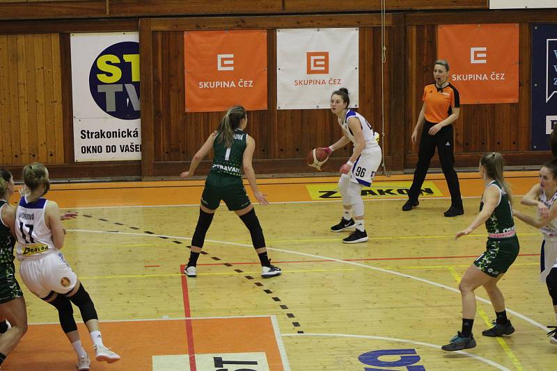 Renomia ŽBL: BK Strakonice - SBŠ Ostrava 69:89.