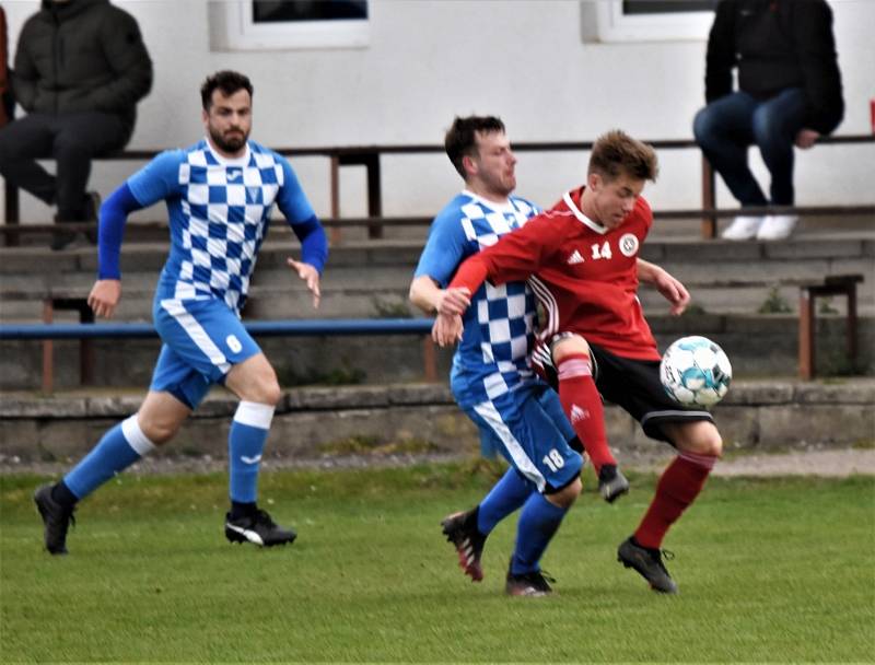 Fotbalová I.A třída: Vodňany - Trhové Sviny 1:0 (0:0).