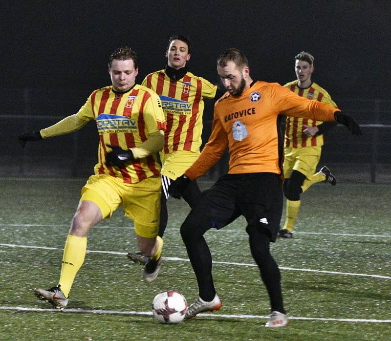 Fotbalová příprava: Strakonice - Katovice 0:5.