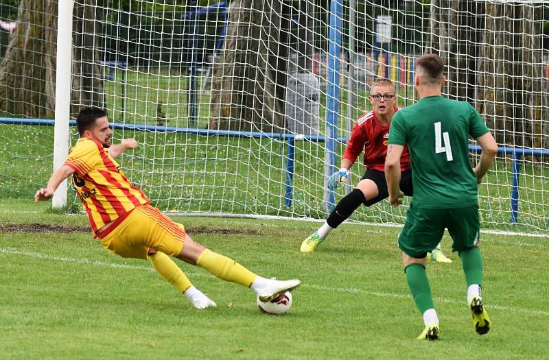 Přípravný fotbal: Junior Strakonice - Tatran Prachatice B 6:2.