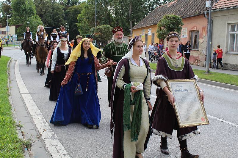 Do roku 1420 přenesly město Vodňany hradební slavnosti, které se konaly v sobotu 14. září odpoledne.