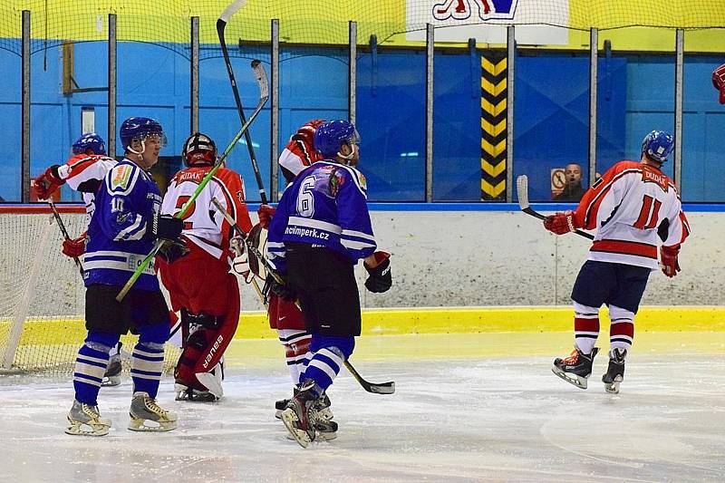 Strakonice vyhrály ve Vimperku 8:5.  Foto: Zdeněk Formánek