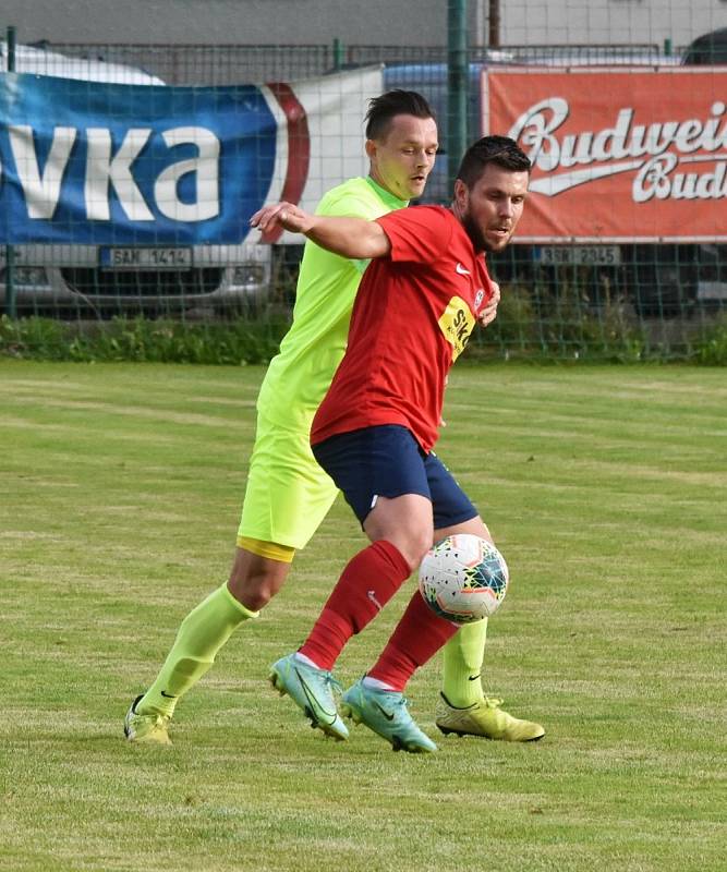 Fotbalový KP: Osek - Čimelice 2:2 (1:1).