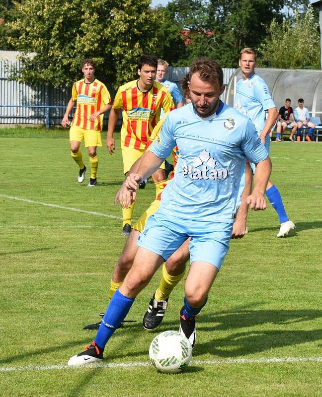 Fotbalový KP: Protivín - Junior Strakonice 2:0.