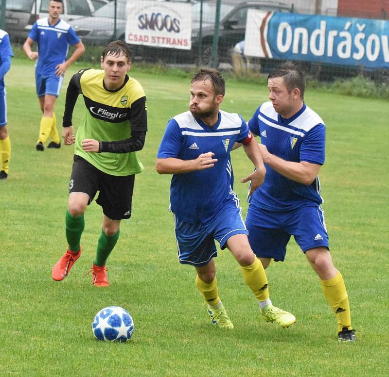 Fotbalová I.B třída: Osek - Čkyně 3:4.