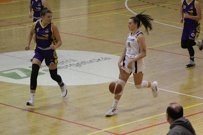 Renomia ŽBL: BK Strakonice - Slovanka 67:65.