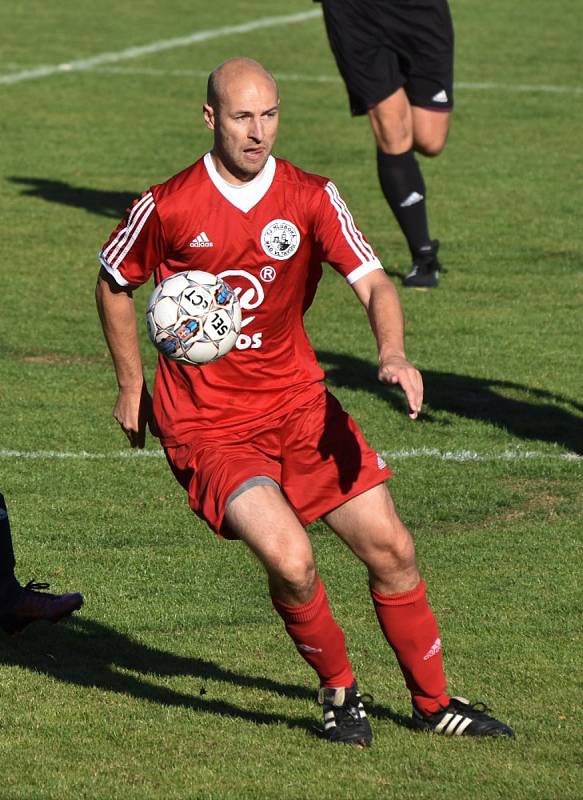 Fotbalový KP: Blatná - Hluboká 1:1 (0:0). Foto: Jan Škrle