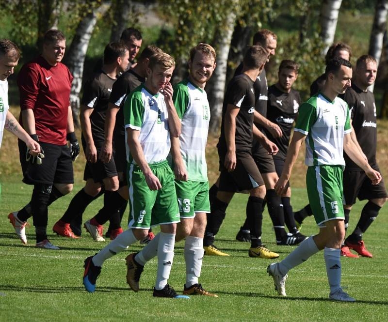 Fotbalová B třída: Střelské Hoštice - Cehnice 1:4.