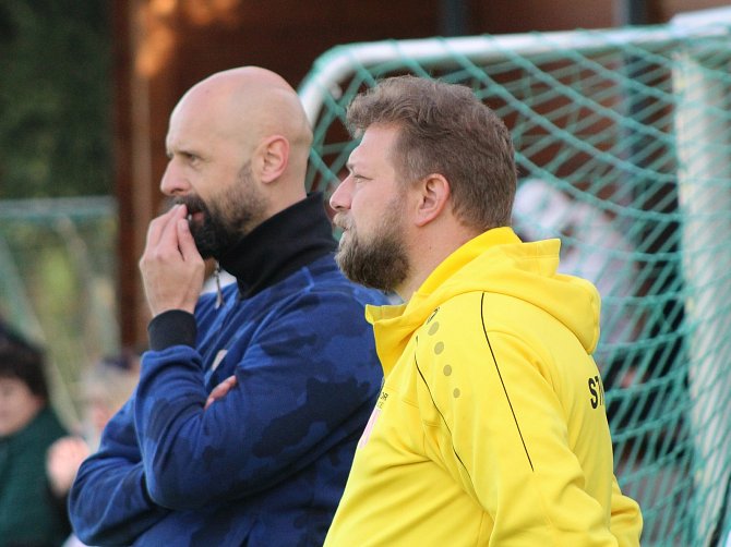 Tomáš Čalrt (vlevo) se přesouvá na post sportovního manažera, první tým povede Luděk Cimrhanzl sám.