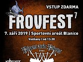 V sobotu 7. září od 13.30 se ve Sportovním areálu Blanice ve Vodňanech koná sedmý ročník festivalu FROVfest.
